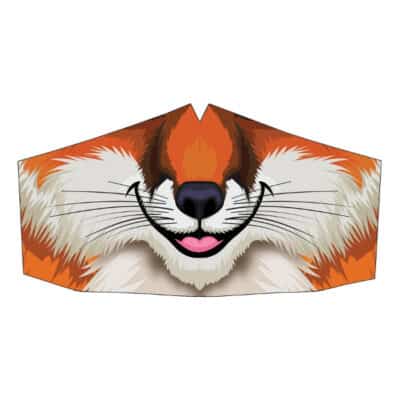 Peppermint Narwhal Face Mask: Fox