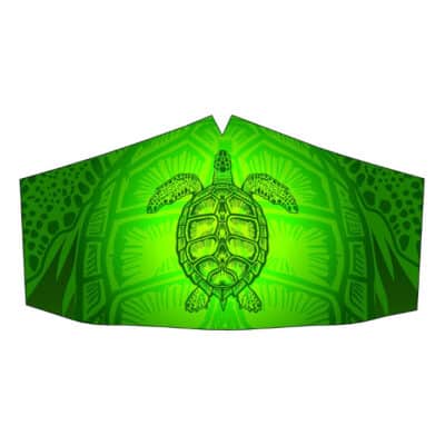 Peppermint Narwhal Face Mask: Turtle