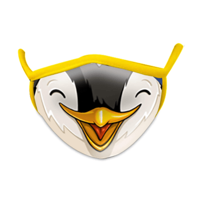 Wild Republic Kid's Face Masks: Penguin