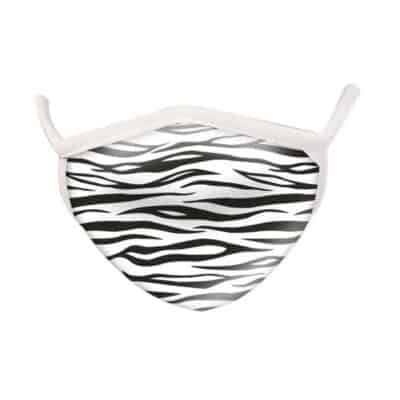 Wild Republic Face Masks: Zebra Print