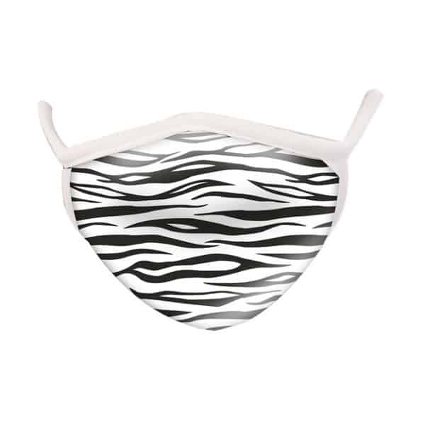 Wild Republic Face Masks: Zebra Print