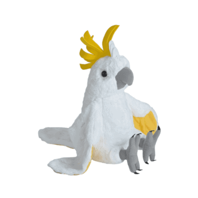 CK Cockatoo Sulphur Crested 12"