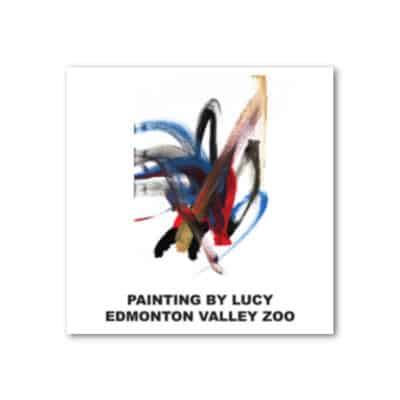 EVZ Lucy Painting Magnet