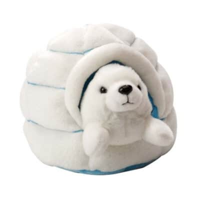 Igloo With Harp Seal