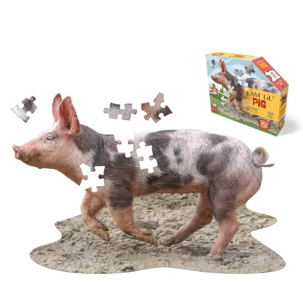 Pig Shaped Puzzle: I Am Lil' Pig by Madd capp Games