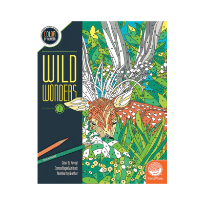 WIld Wonders: Book 2 Color by Numbers Aged 5 -13