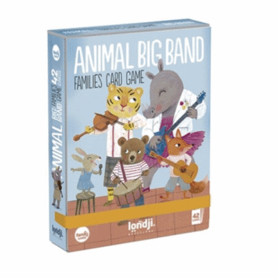 Image of the Animal Big Band Card Game from Londji