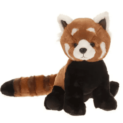 Image of a 16" sitting Red Panda from Fiesta Toy